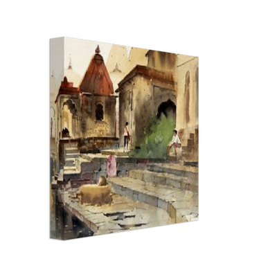 Temple And River