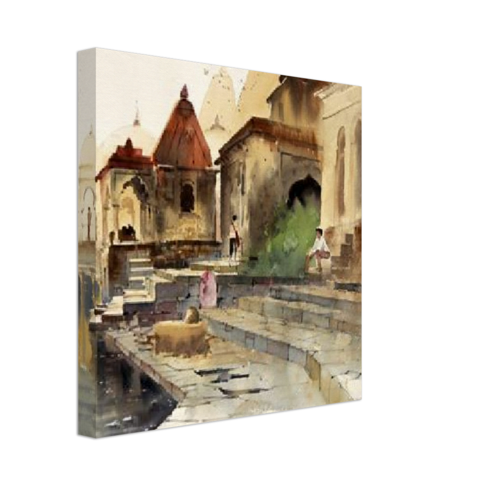 Temple And River
