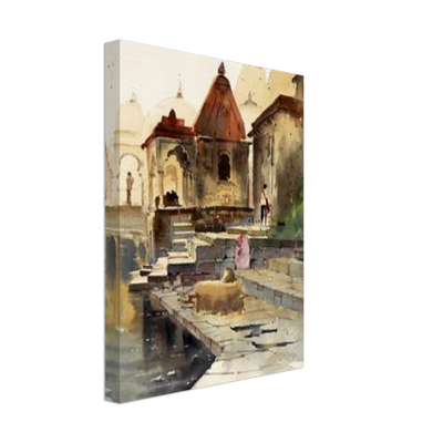 Temple And River